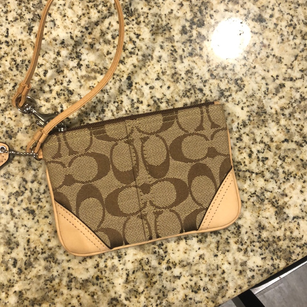Coach wristlet